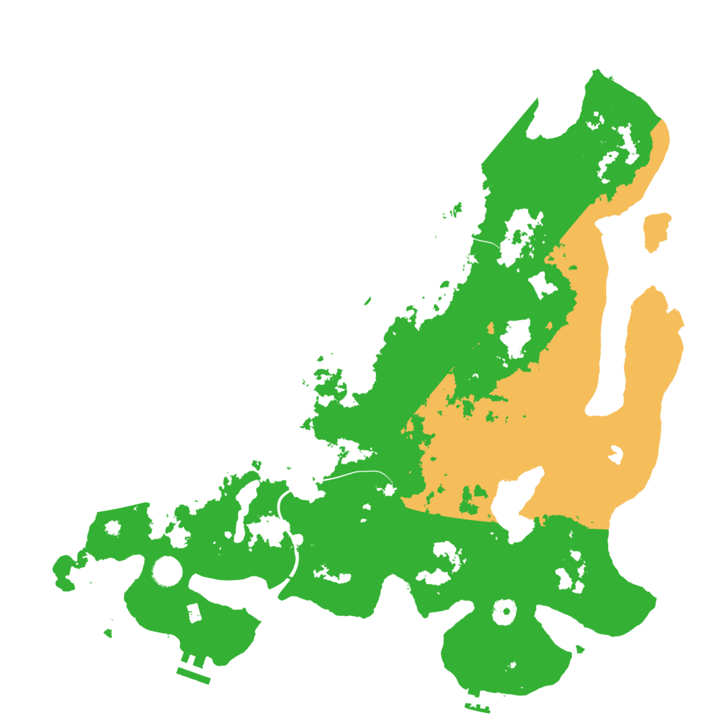 Biome Rust Map: Procedural Map, Size: 4250, Seed: 17937