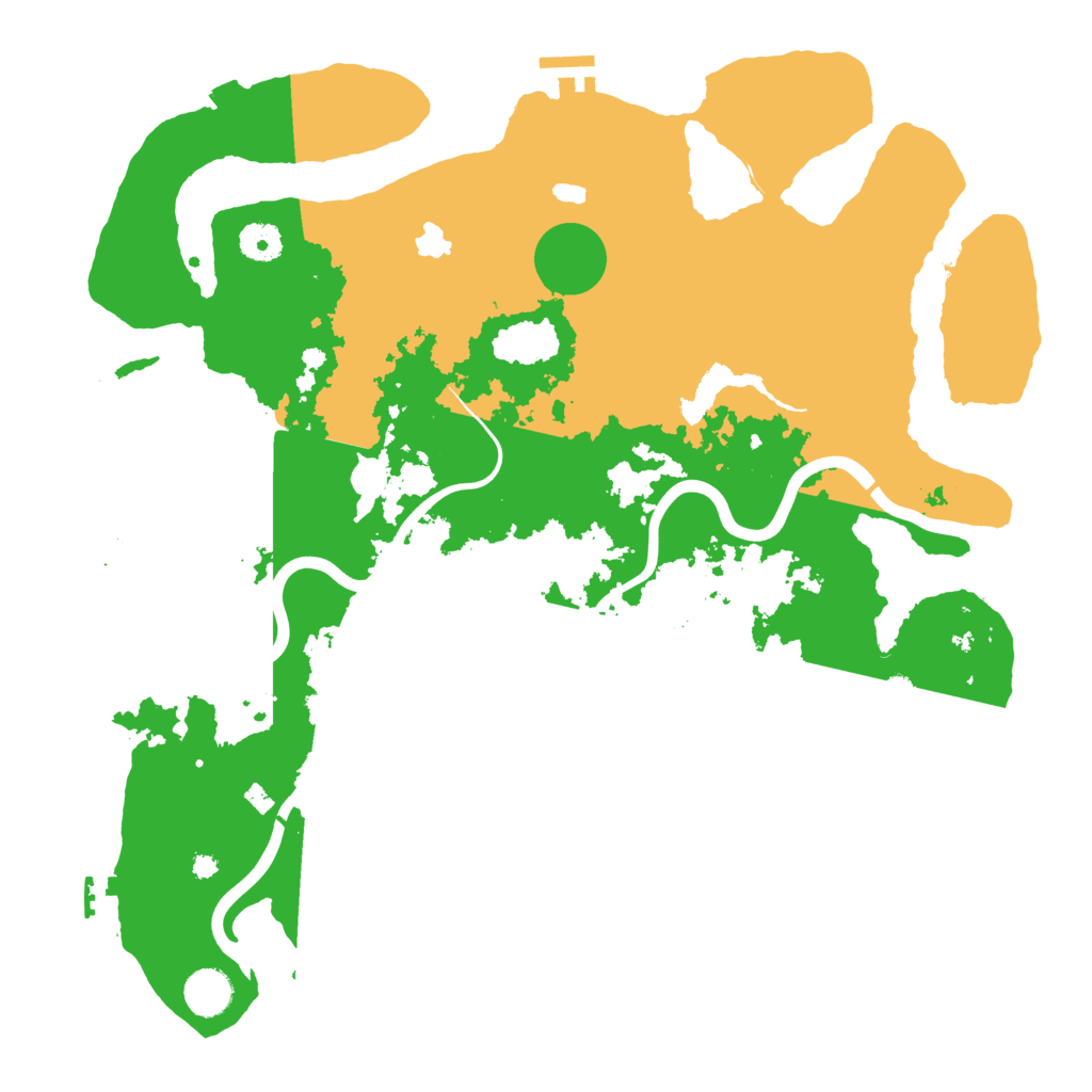 Biome Rust Map: Procedural Map, Size: 4000, Seed: 355335