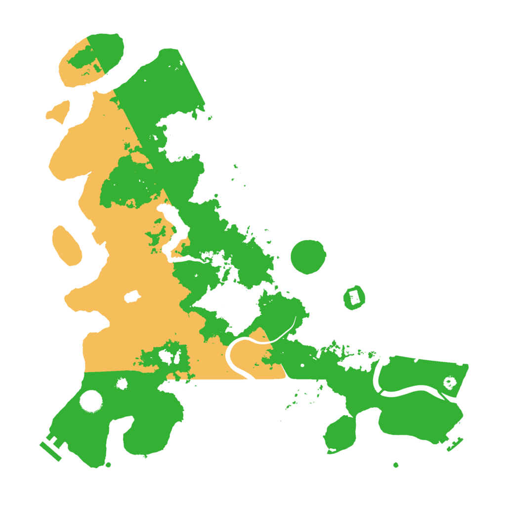 Biome Rust Map: Procedural Map, Size: 4000, Seed: 638284