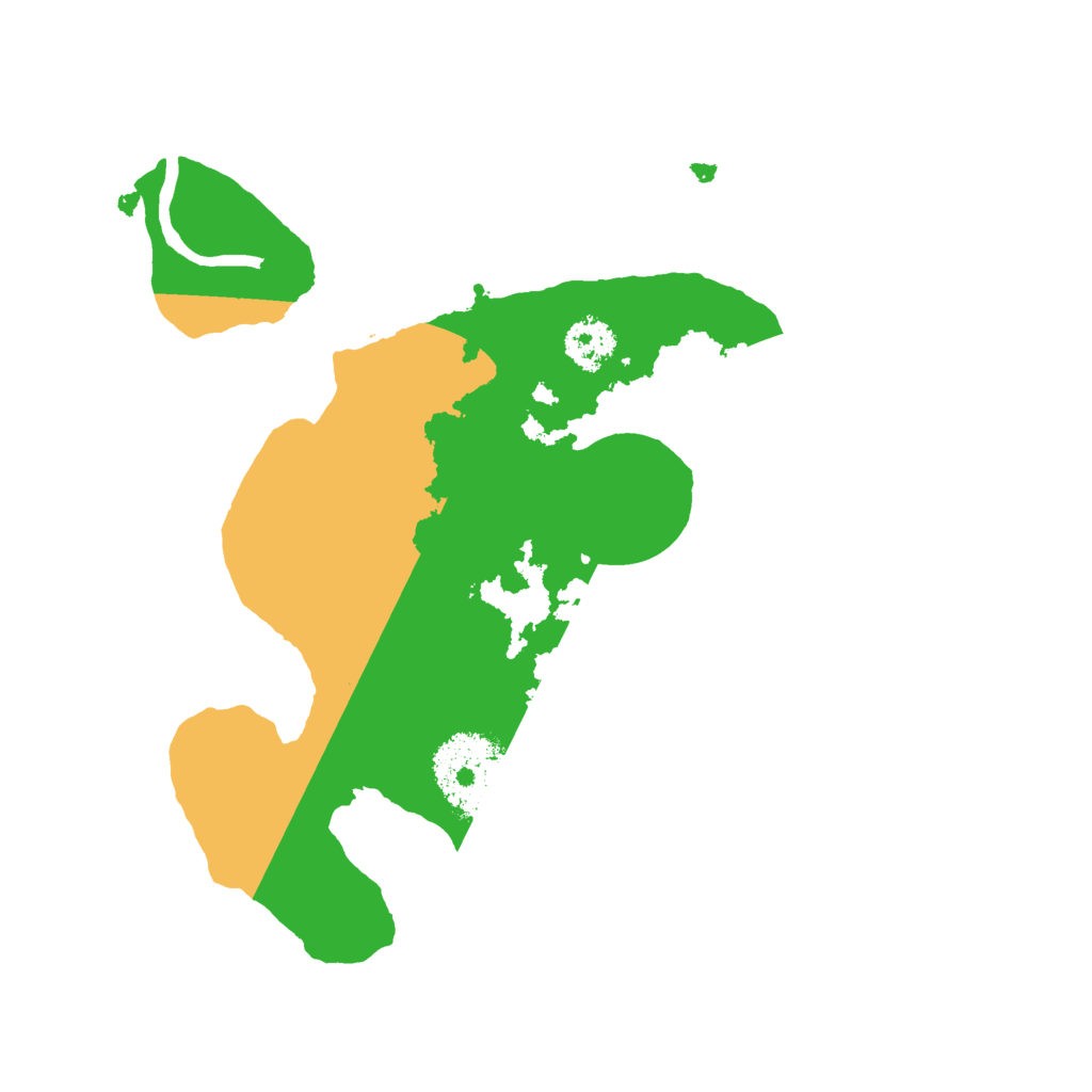 Biome Rust Map: Procedural Map, Size: 2250, Seed: 50003