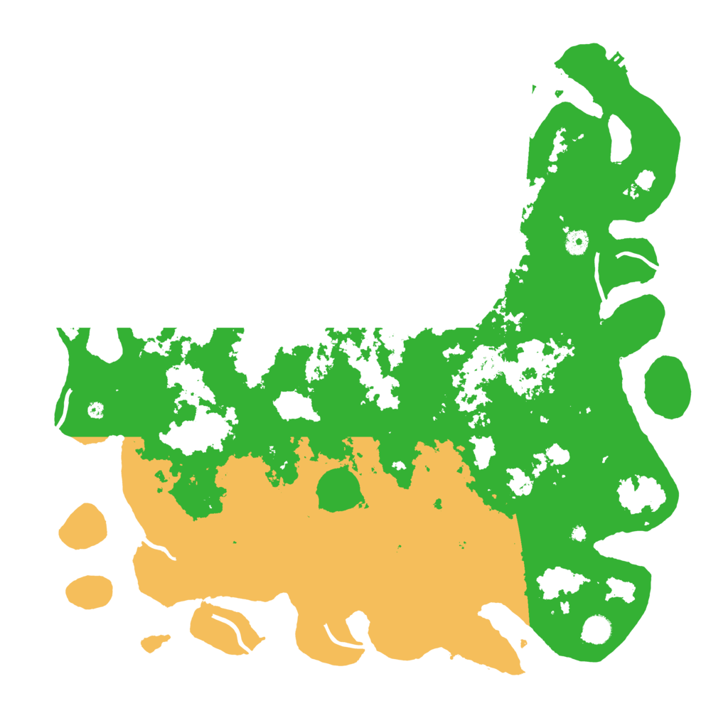 Biome Rust Map: Procedural Map, Size: 4500, Seed: 5575