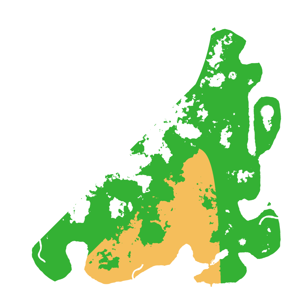 Biome Rust Map: Procedural Map, Size: 4000, Seed: 548141