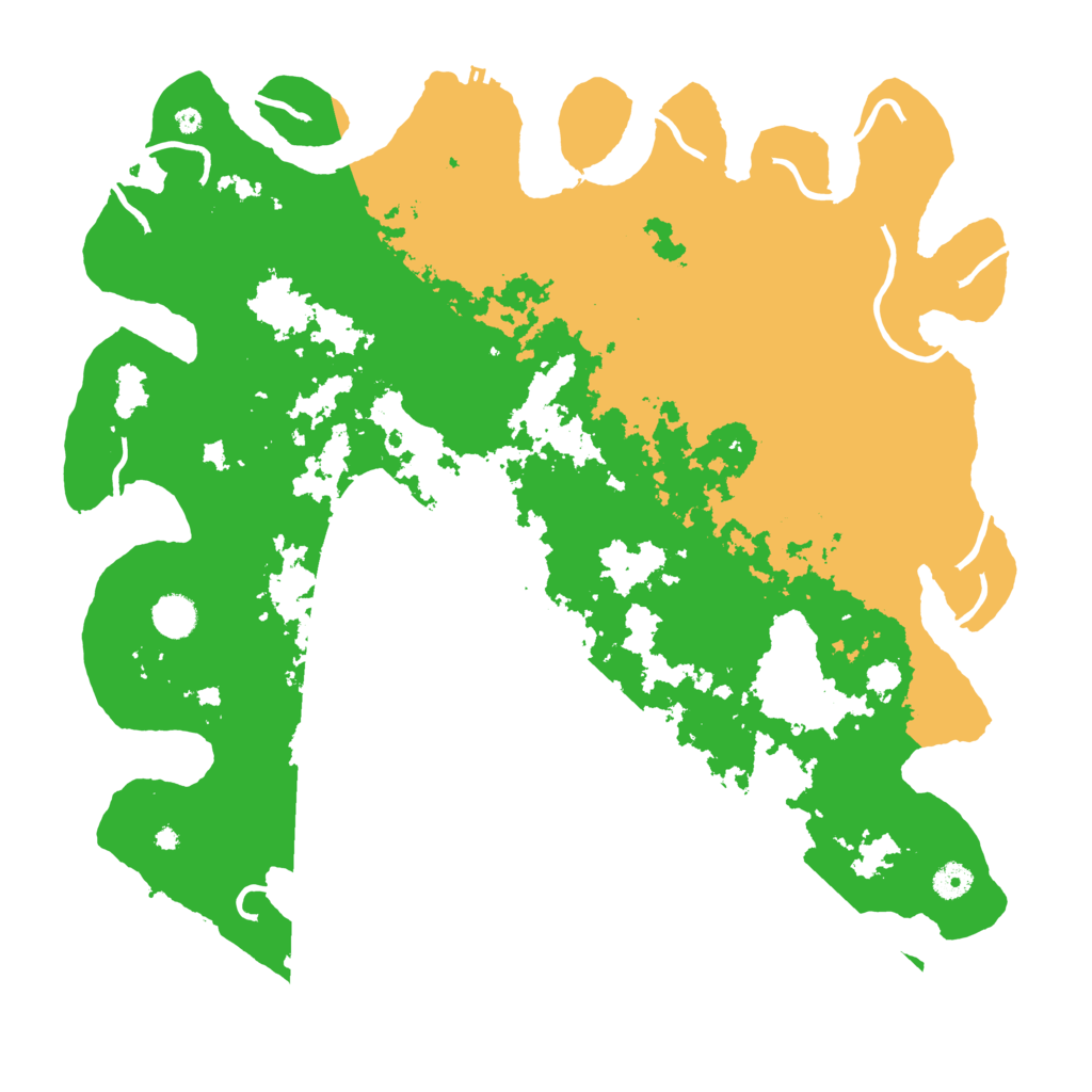 Biome Rust Map: Procedural Map, Size: 4400, Seed: 937951339