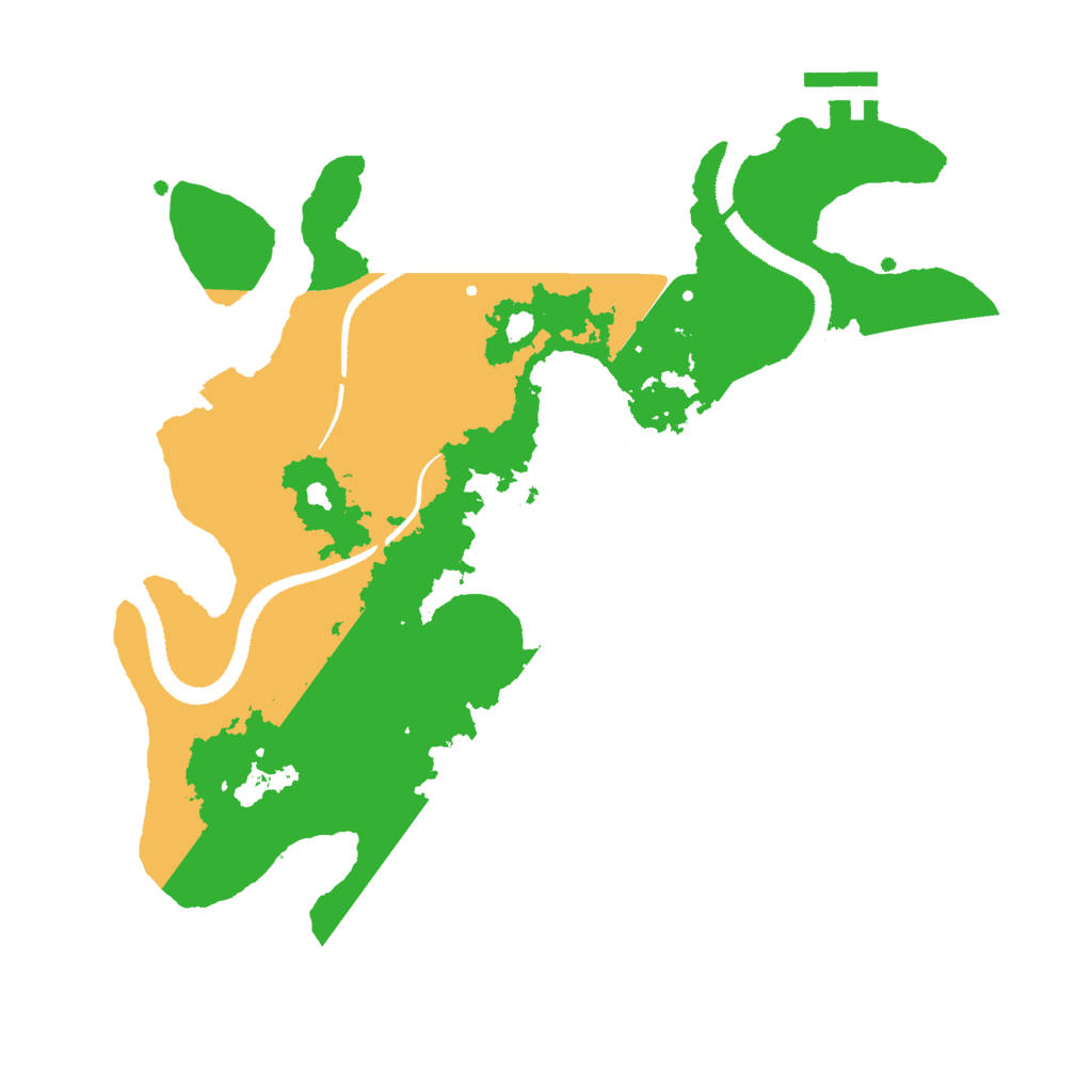 Biome Rust Map: Procedural Map, Size: 3000, Seed: 1487419837