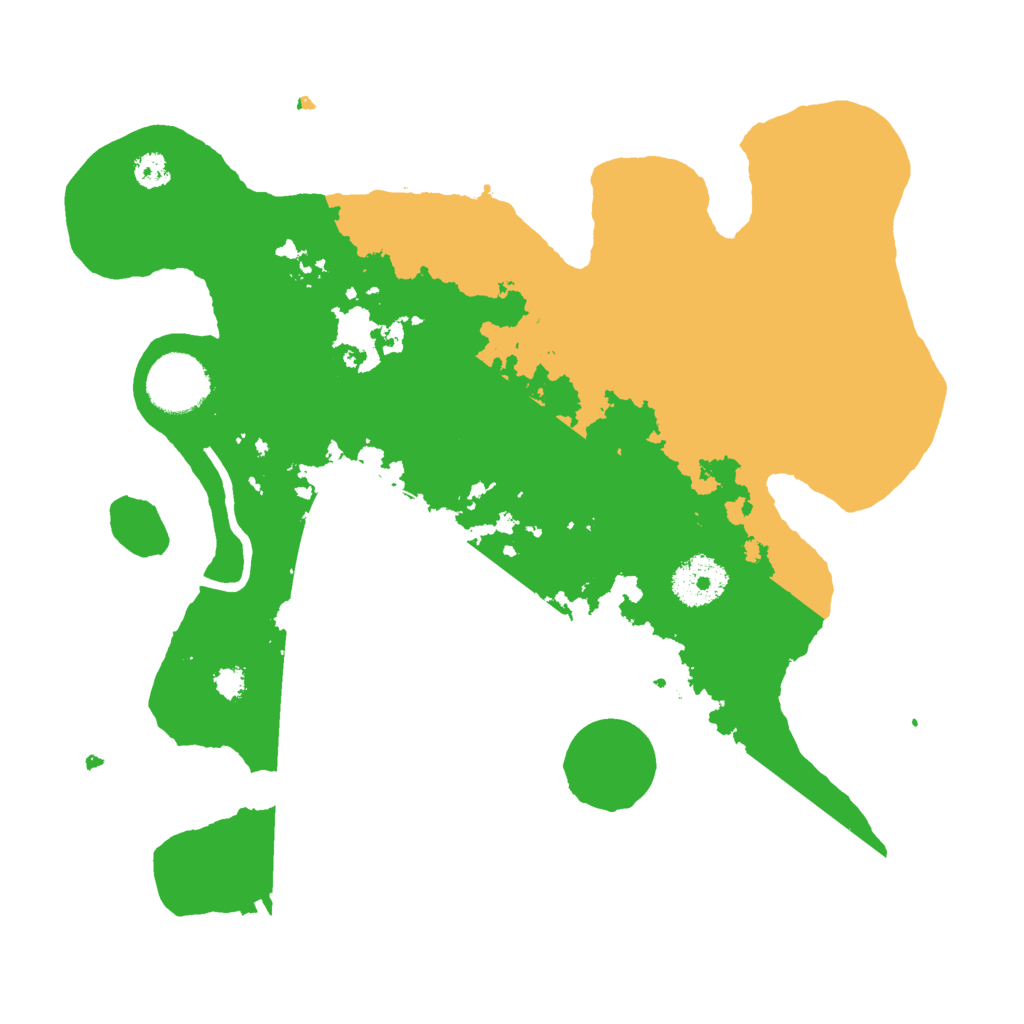 Biome Rust Map: Procedural Map, Size: 3000, Seed: 3412