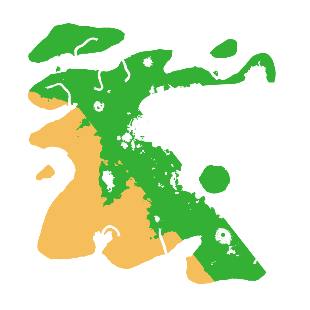 Biome Rust Map: Procedural Map, Size: 3000, Seed: 46414