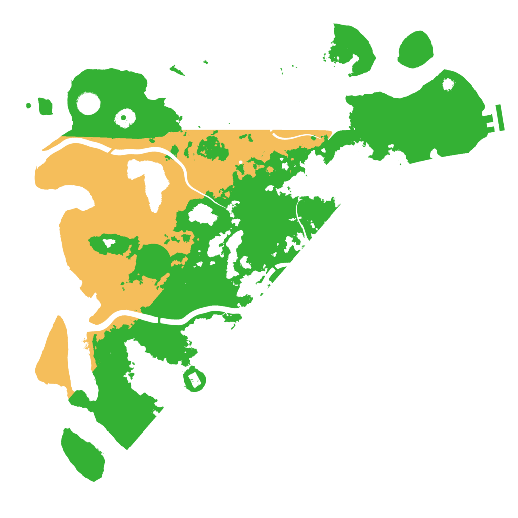 Biome Rust Map: Procedural Map, Size: 4000, Seed: 52346851