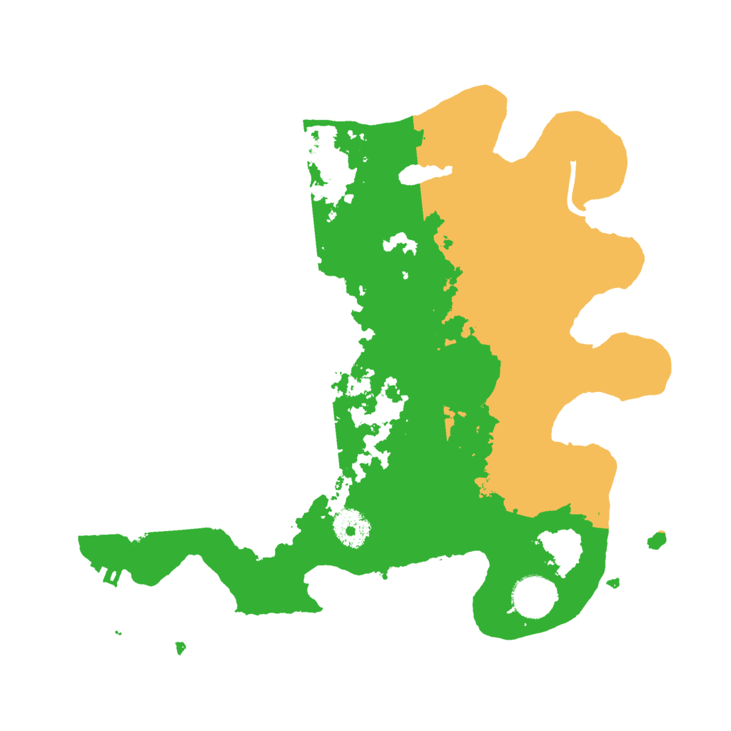 Biome Rust Map: Procedural Map, Size: 3000, Seed: 1610250953