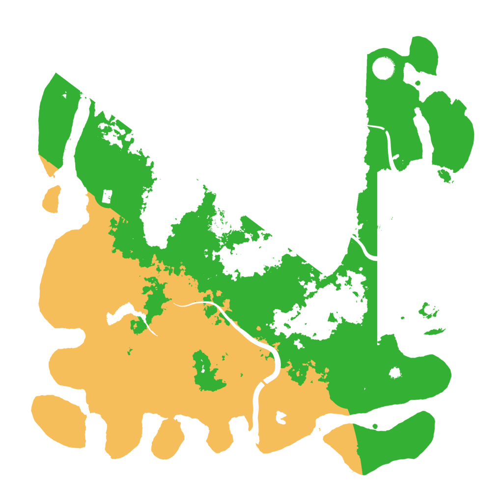Biome Rust Map: Procedural Map, Size: 4000, Seed: 272476
