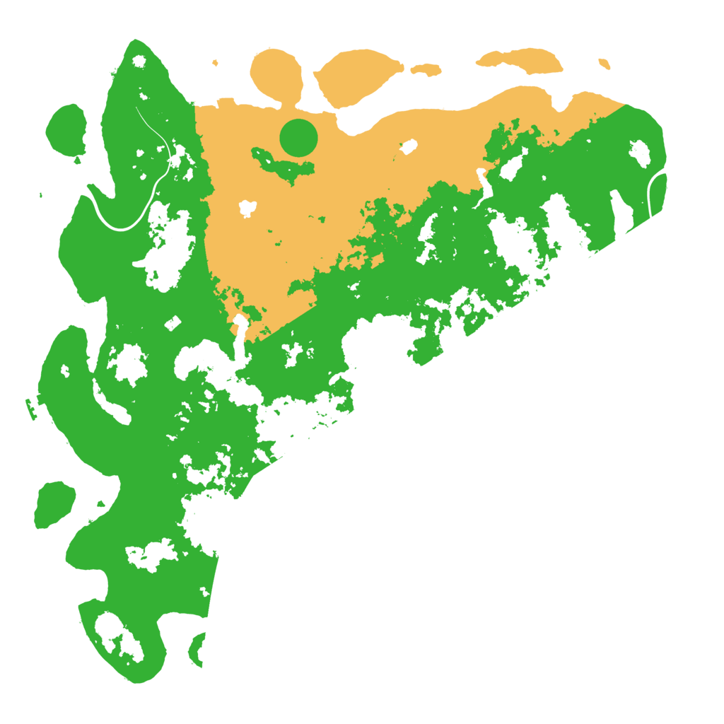 Biome Rust Map: Procedural Map, Size: 5000, Seed: 2104969090