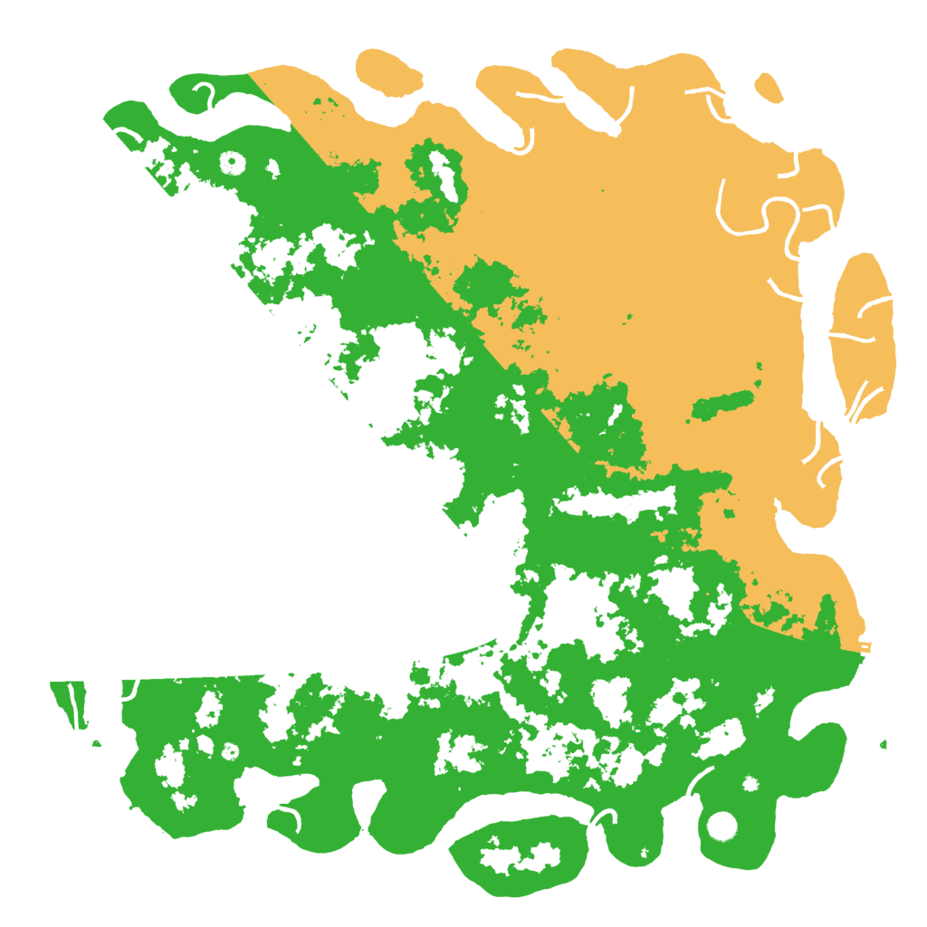 Biome Rust Map: Procedural Map, Size: 5500, Seed: 5452105