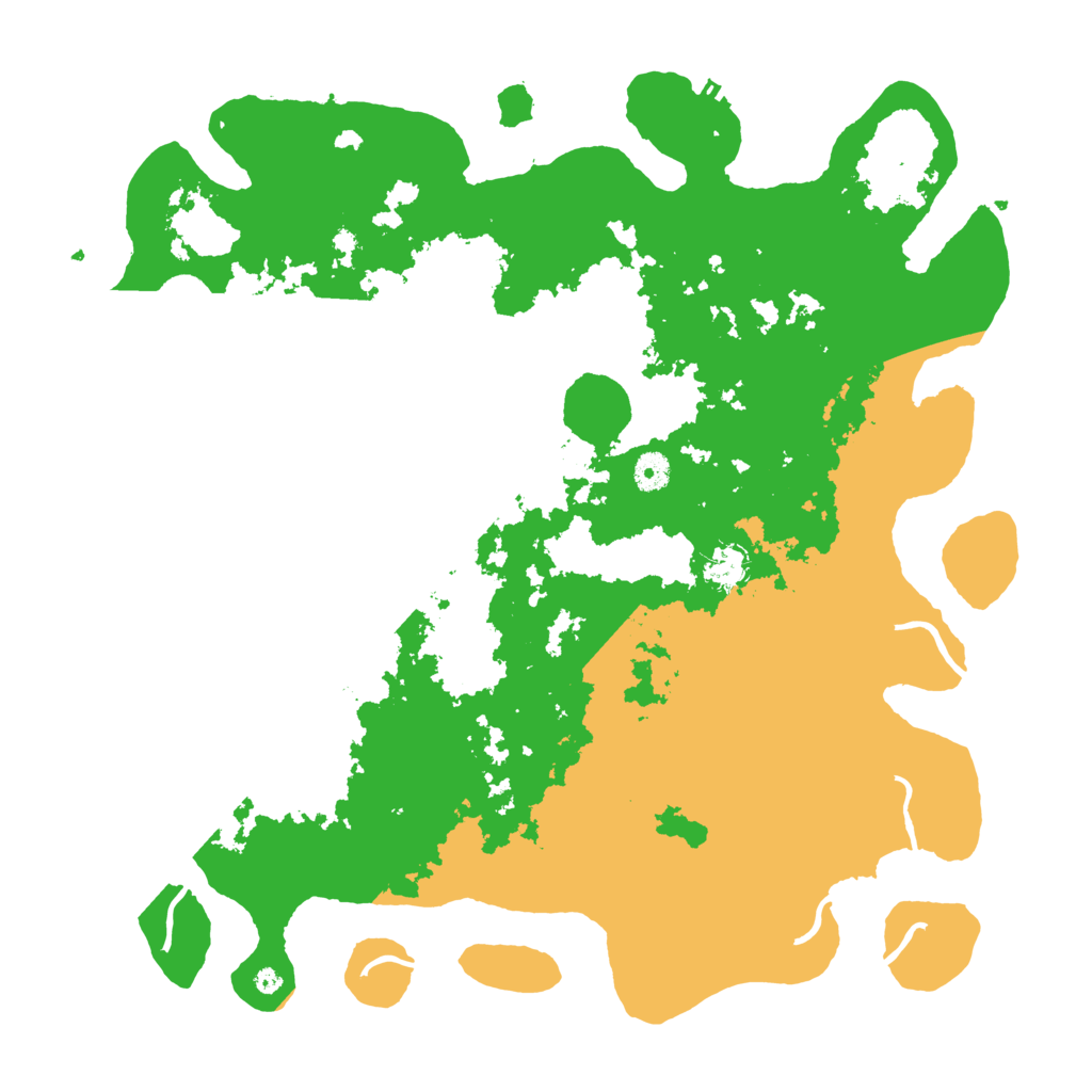 Biome Rust Map: Procedural Map, Size: 4350, Seed: 3486489