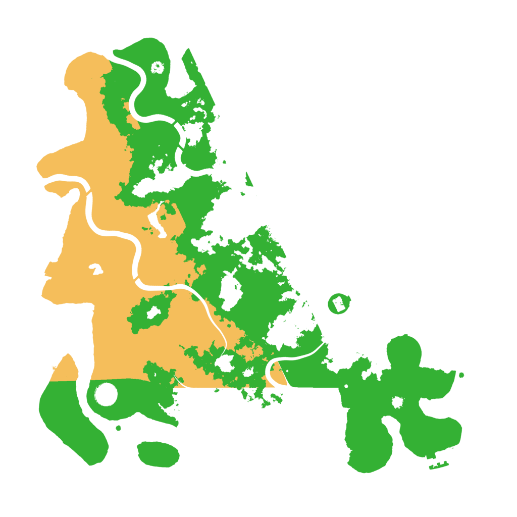 Biome Rust Map: Procedural Map, Size: 4000, Seed: 368590
