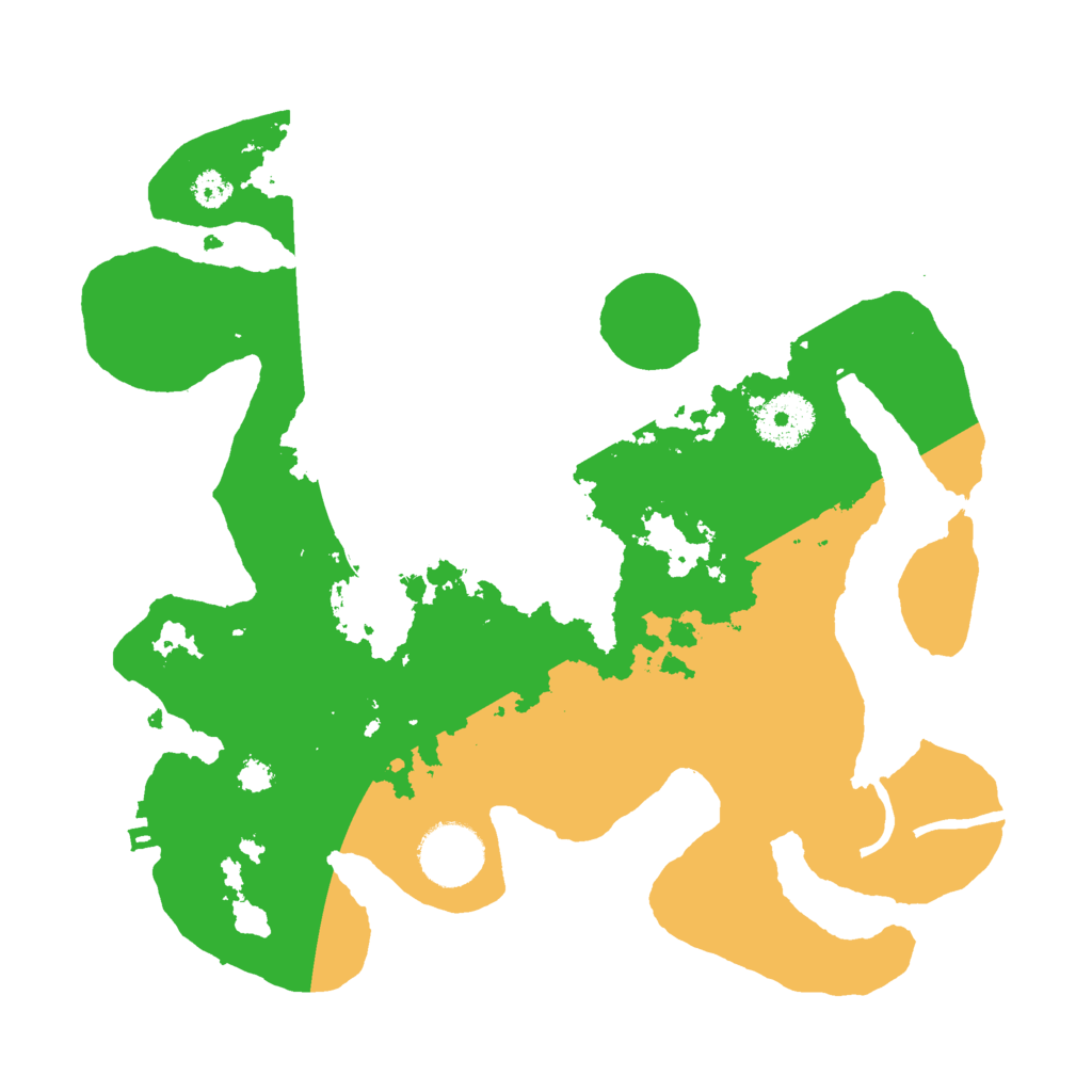 Biome Rust Map: Procedural Map, Size: 3000, Seed: 5237412