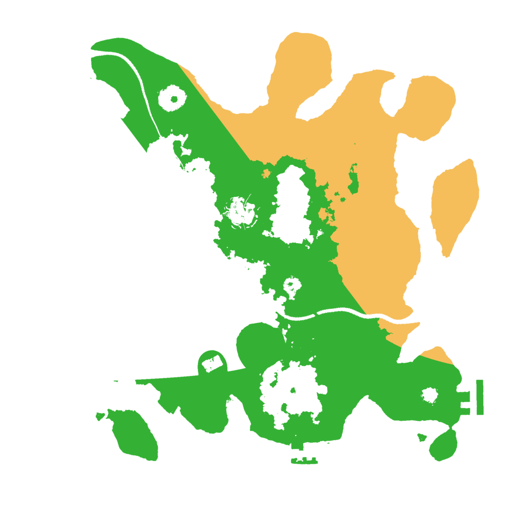 Biome Rust Map: Procedural Map, Size: 3000, Seed: 1823370488