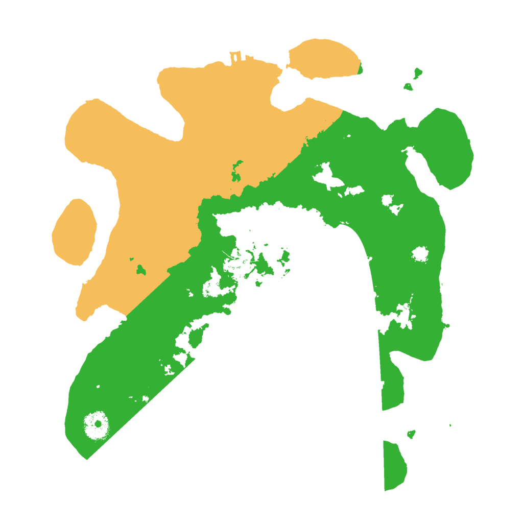 Biome Rust Map: Procedural Map, Size: 3000, Seed: 529958963