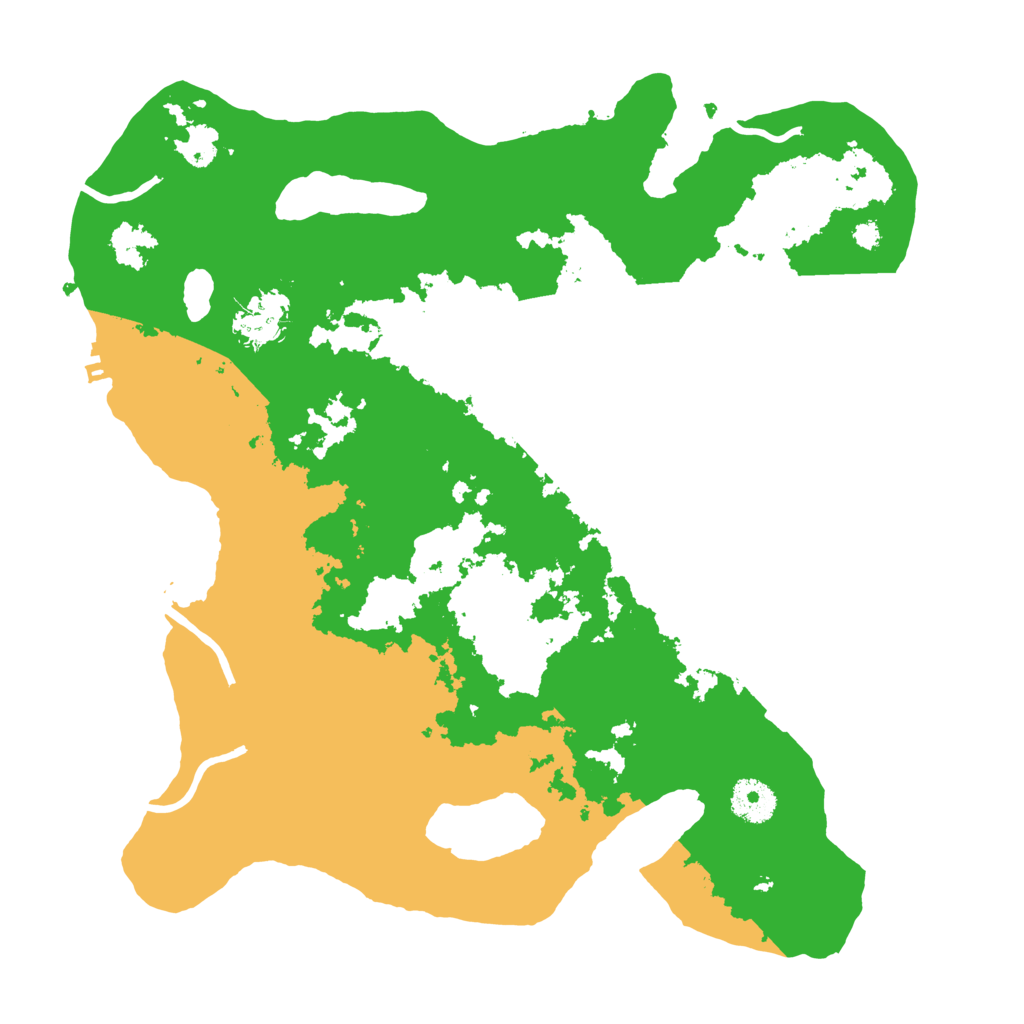 Biome Rust Map: Procedural Map, Size: 3500, Seed: 1708742948
