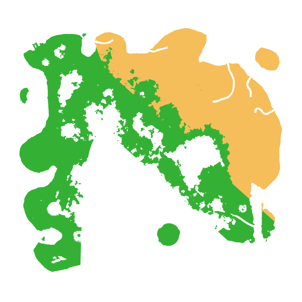 Biome Rust Map: Procedural Map, Size: 3850, Seed: 158361285