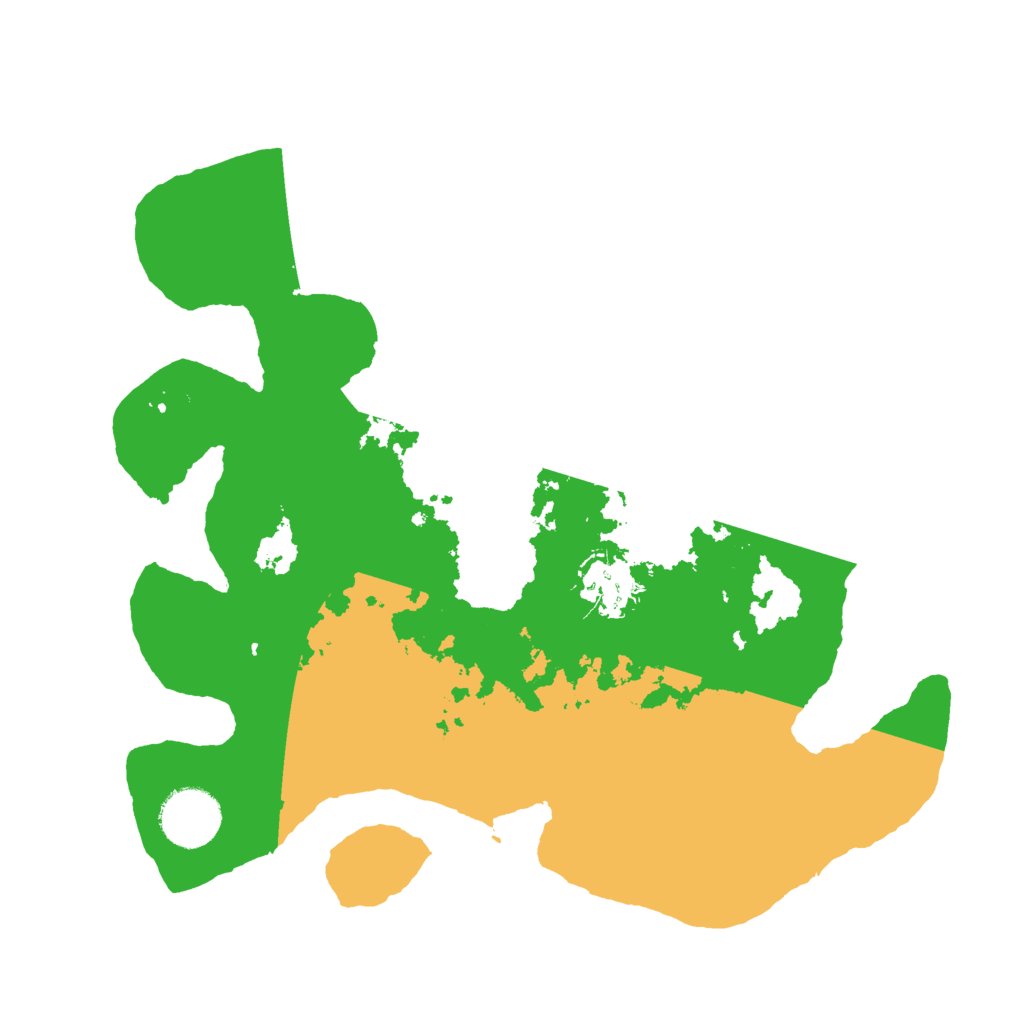 Biome Rust Map: Barren, Size: 3010, Seed: 13825