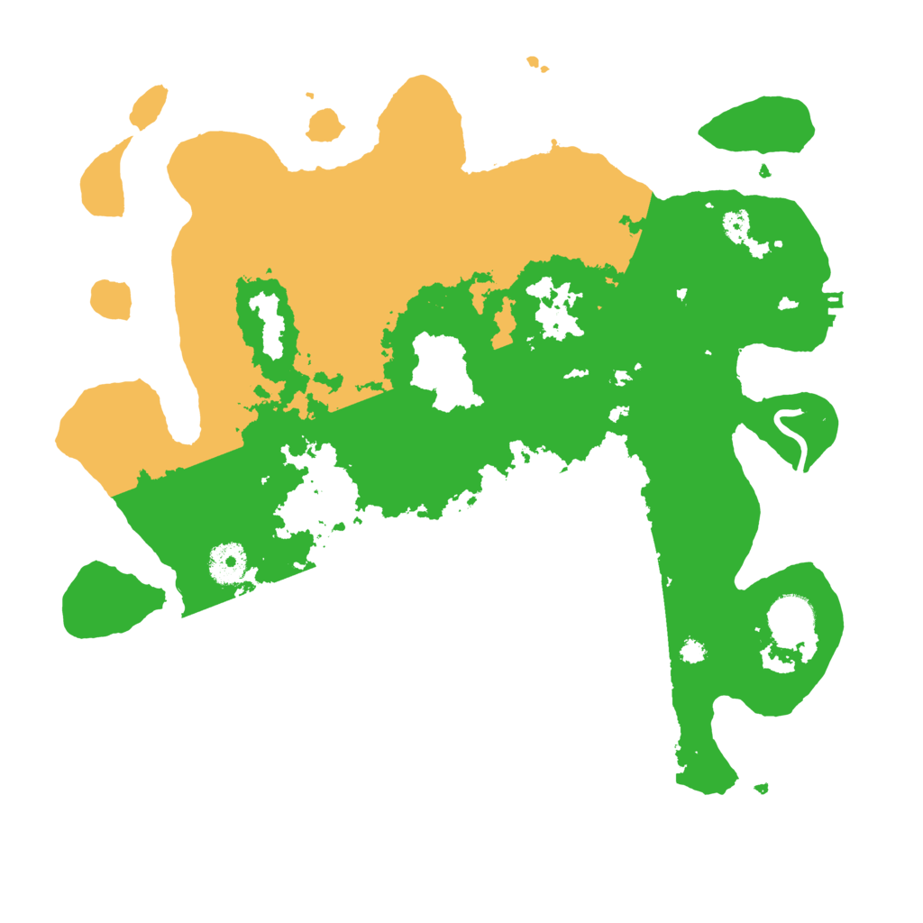 Biome Rust Map: Procedural Map, Size: 3500, Seed: 1696738510