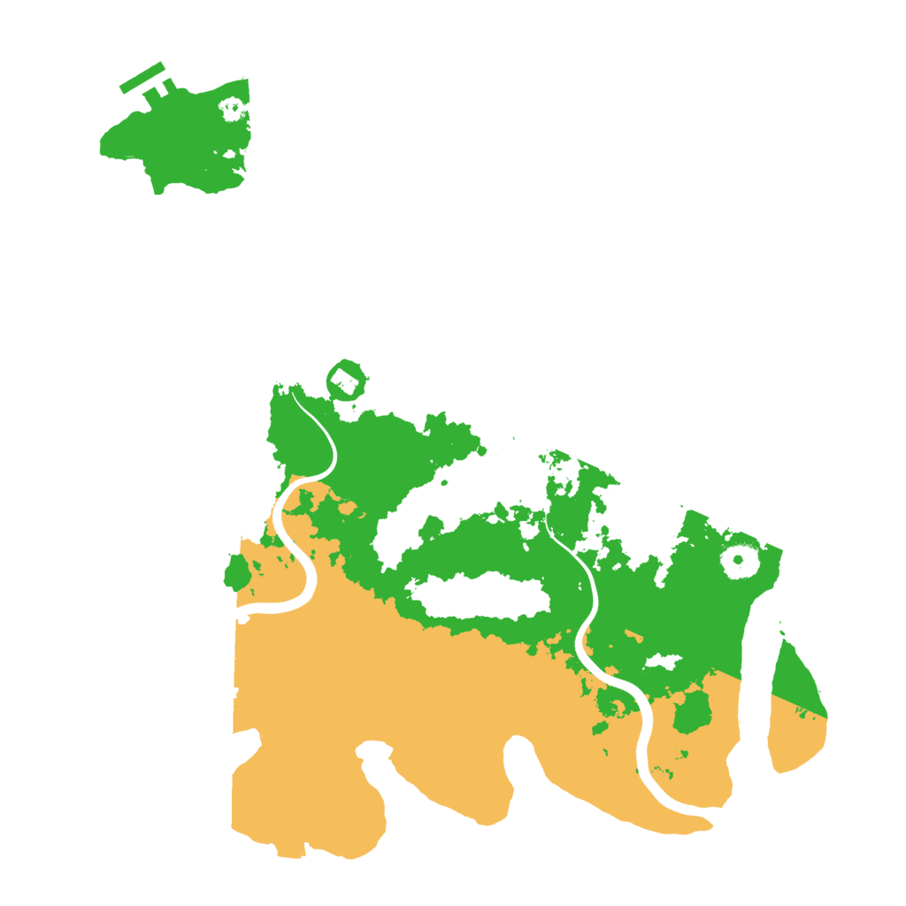 Biome Rust Map: Procedural Map, Size: 3750, Seed: 783072060
