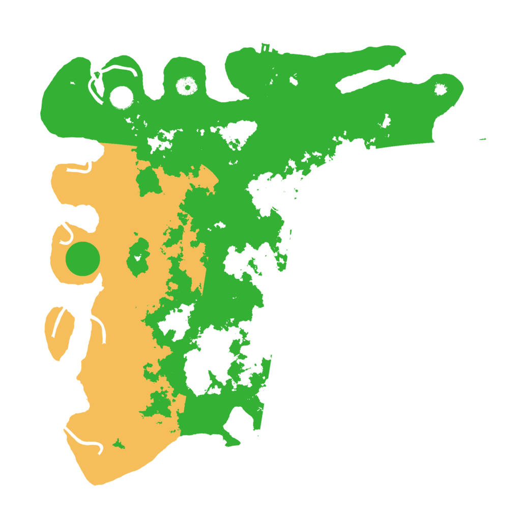 Biome Rust Map: Procedural Map, Size: 4000, Seed: 49525
