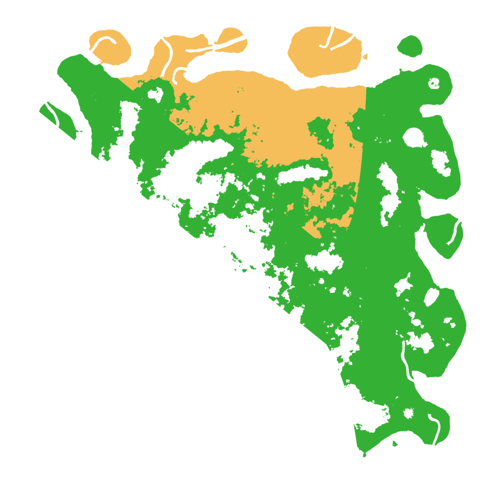 Biome Rust Map: Procedural Map, Size: 4500, Seed: 759765236