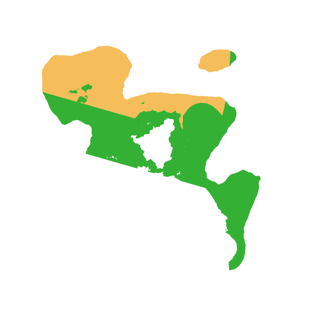 Biome Rust Map: Barren, Size: 2250, Seed: 2147483647