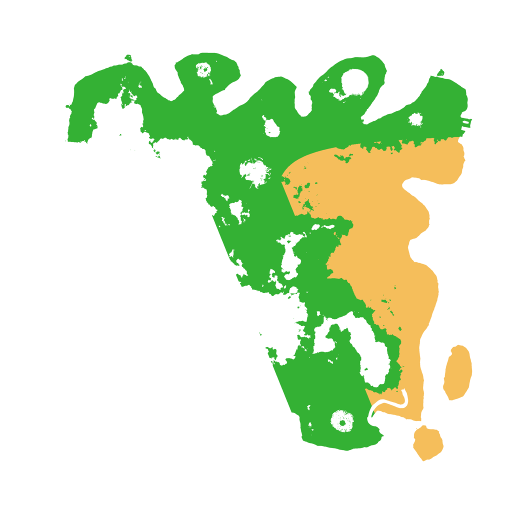 Biome Rust Map: Procedural Map, Size: 3500, Seed: 1894990324