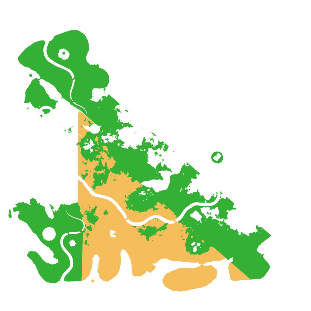 Biome Rust Map: Procedural Map, Size: 4250, Seed: 568759229