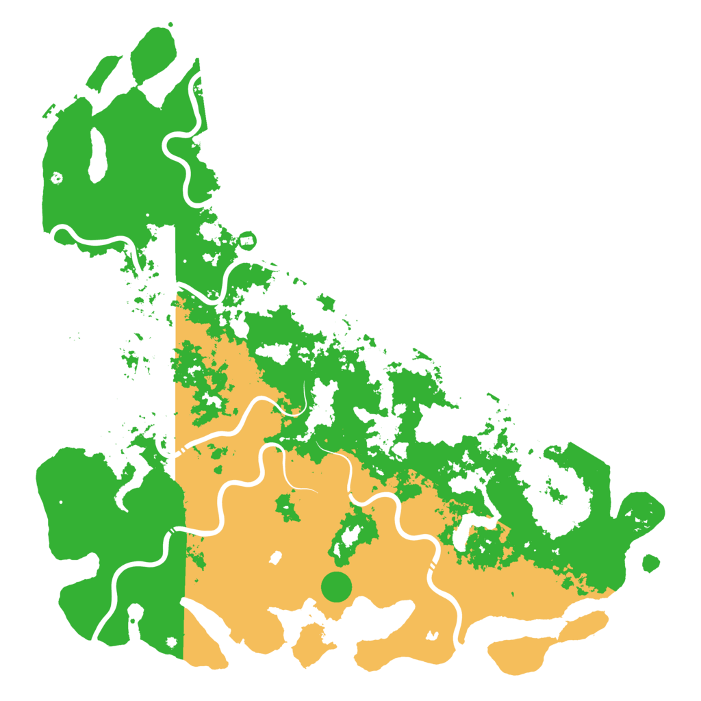 Biome Rust Map: Procedural Map, Size: 6000, Seed: 2067717983