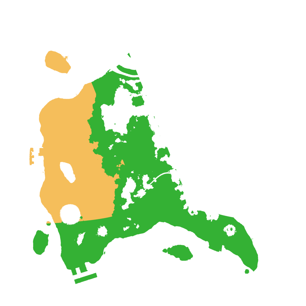 Biome Rust Map: Procedural Map, Size: 2700, Seed: 8454481