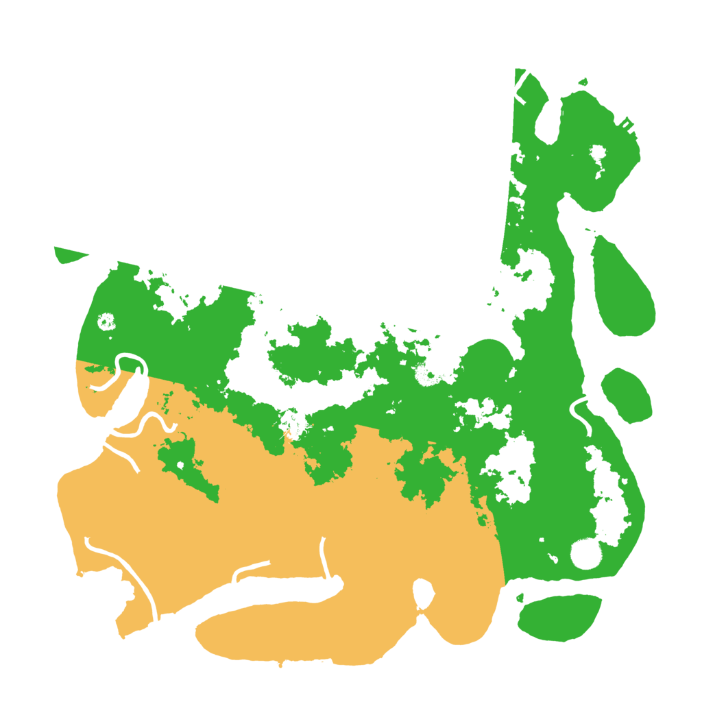 Biome Rust Map: Procedural Map, Size: 4000, Seed: 203