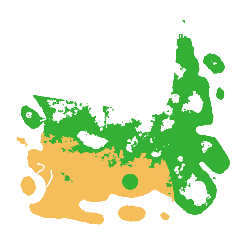 Biome Rust Map: Procedural Map, Size: 4000, Seed: 12005