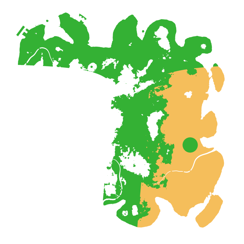 Biome Rust Map: Procedural Map, Size: 4250, Seed: 578