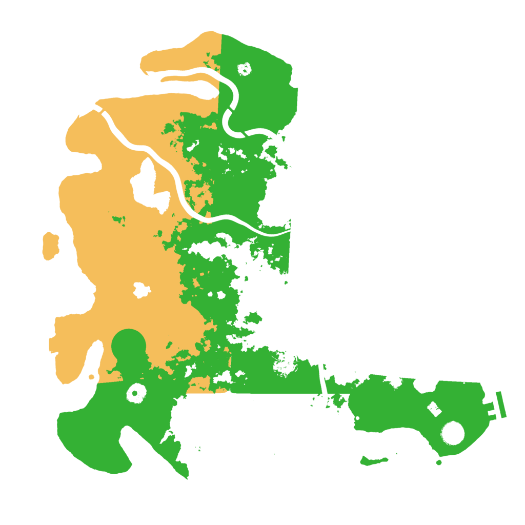 Biome Rust Map: Procedural Map, Size: 4000, Seed: 1312051069