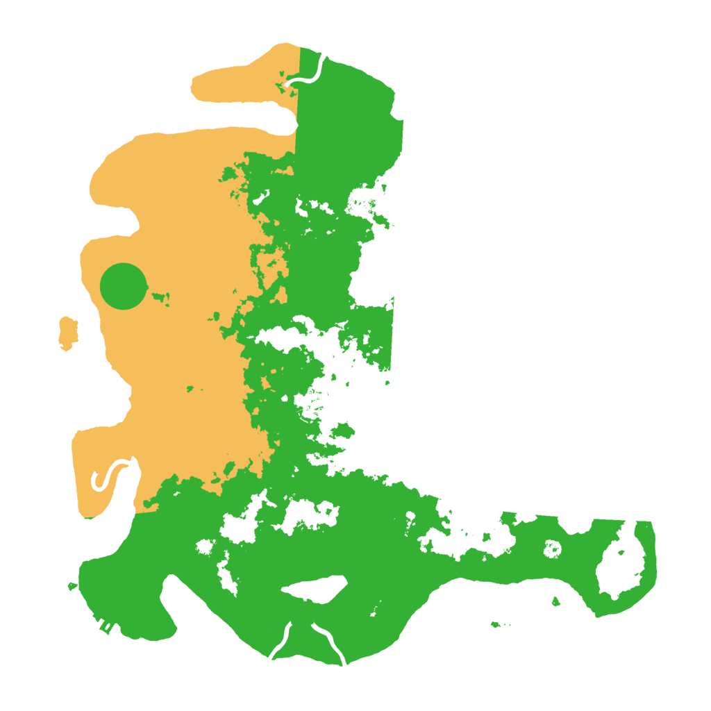 Biome Rust Map: Procedural Map, Size: 4000, Seed: 1312051069