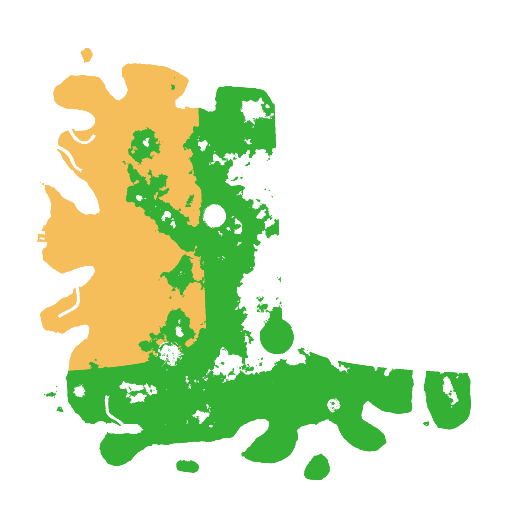 Biome Rust Map: Procedural Map, Size: 4000, Seed: 909450