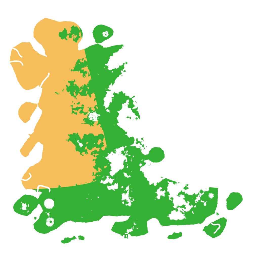 Biome Rust Map: Procedural Map, Size: 4500, Seed: 787726