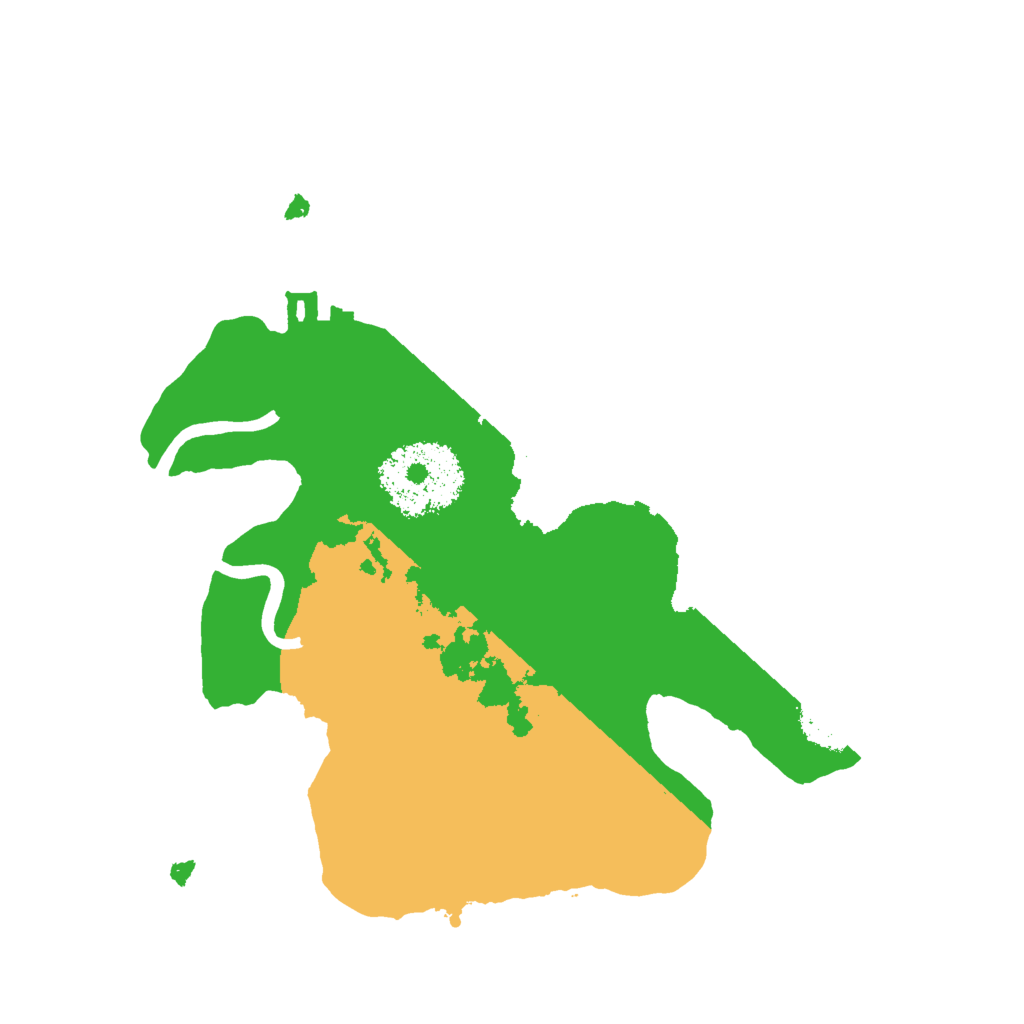 Biome Rust Map: Procedural Map, Size: 2000, Seed: 1888134643