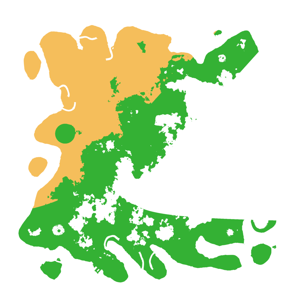 Biome Rust Map: Procedural Map, Size: 4000, Seed: 452664