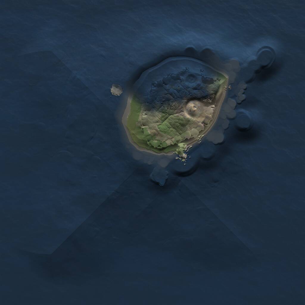 Rust Map: Procedural Map, Size: 1000, Seed: 636261149, 1 Monuments