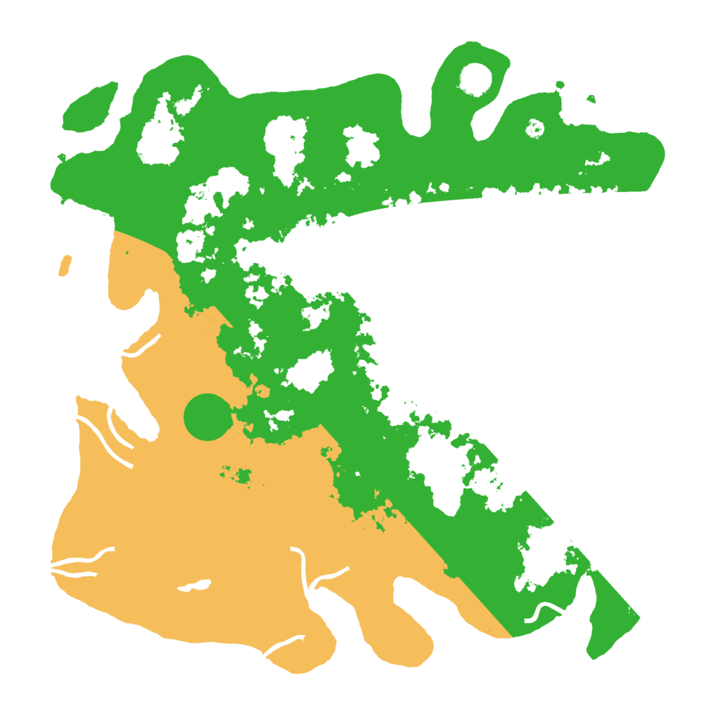 Biome Rust Map: Procedural Map, Size: 4000, Seed: 888896