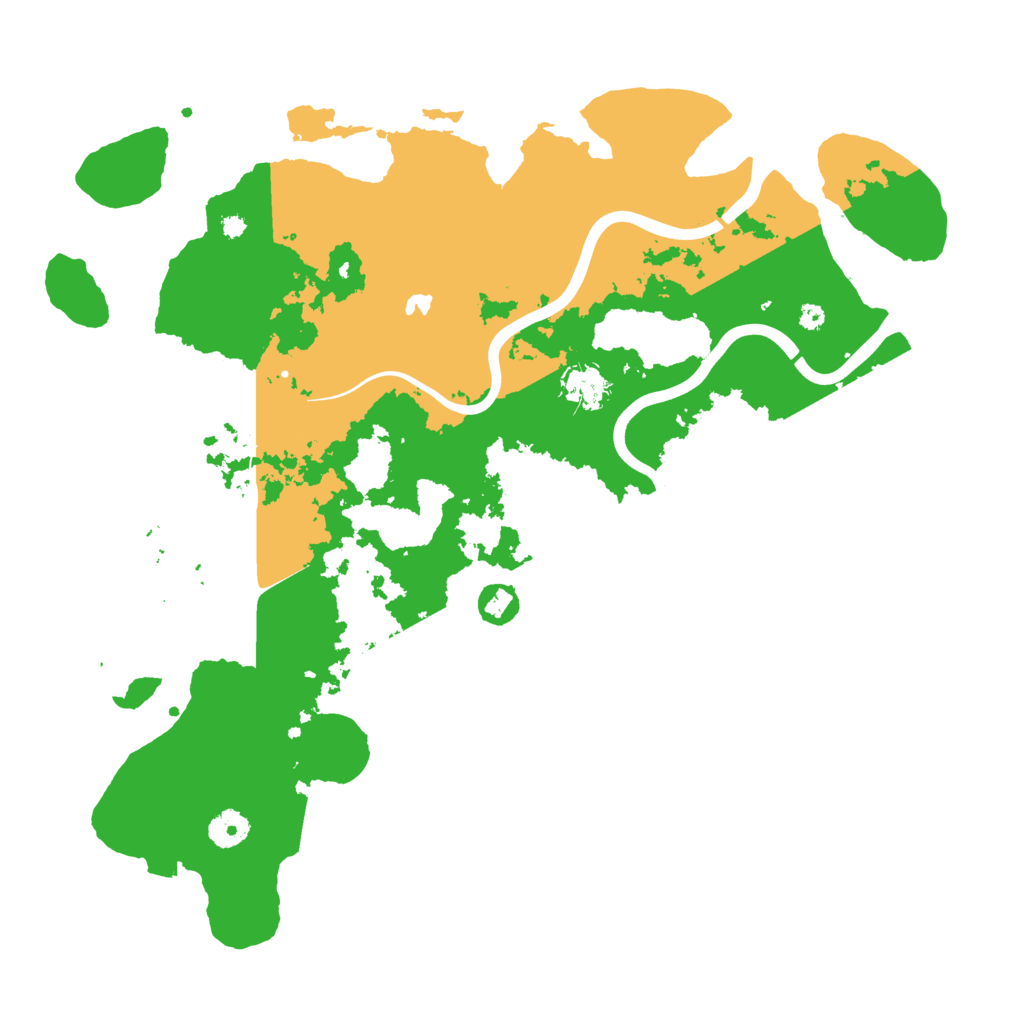 Biome Rust Map: Procedural Map, Size: 4000, Seed: 904873