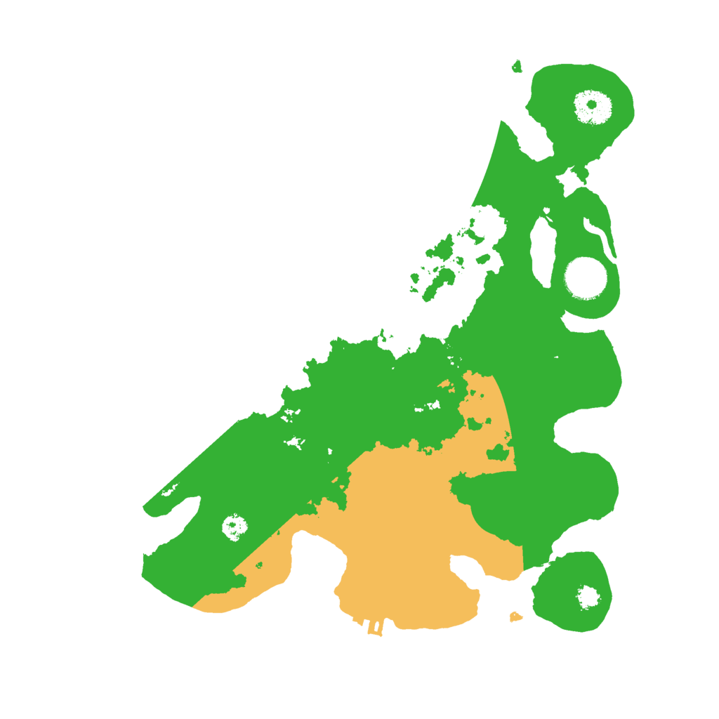 Biome Rust Map: Procedural Map, Size: 3000, Seed: 1344363218