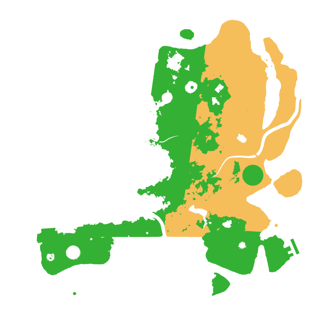 Biome Rust Map: Procedural Map, Size: 4000, Seed: 369248