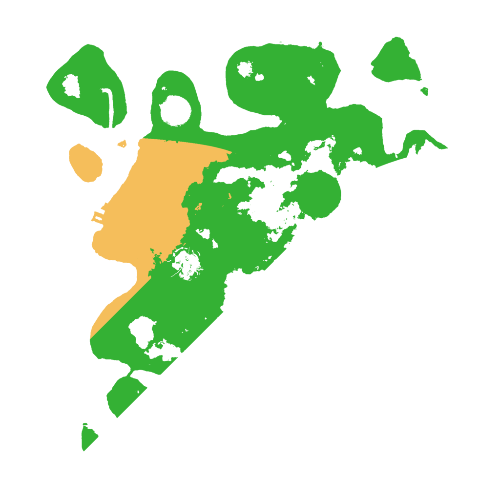 Biome Rust Map: Procedural Map, Size: 3000, Seed: 694201337