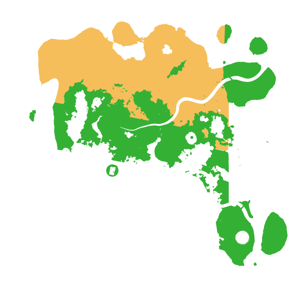 Biome Rust Map: Procedural Map, Size: 4000, Seed: 5428