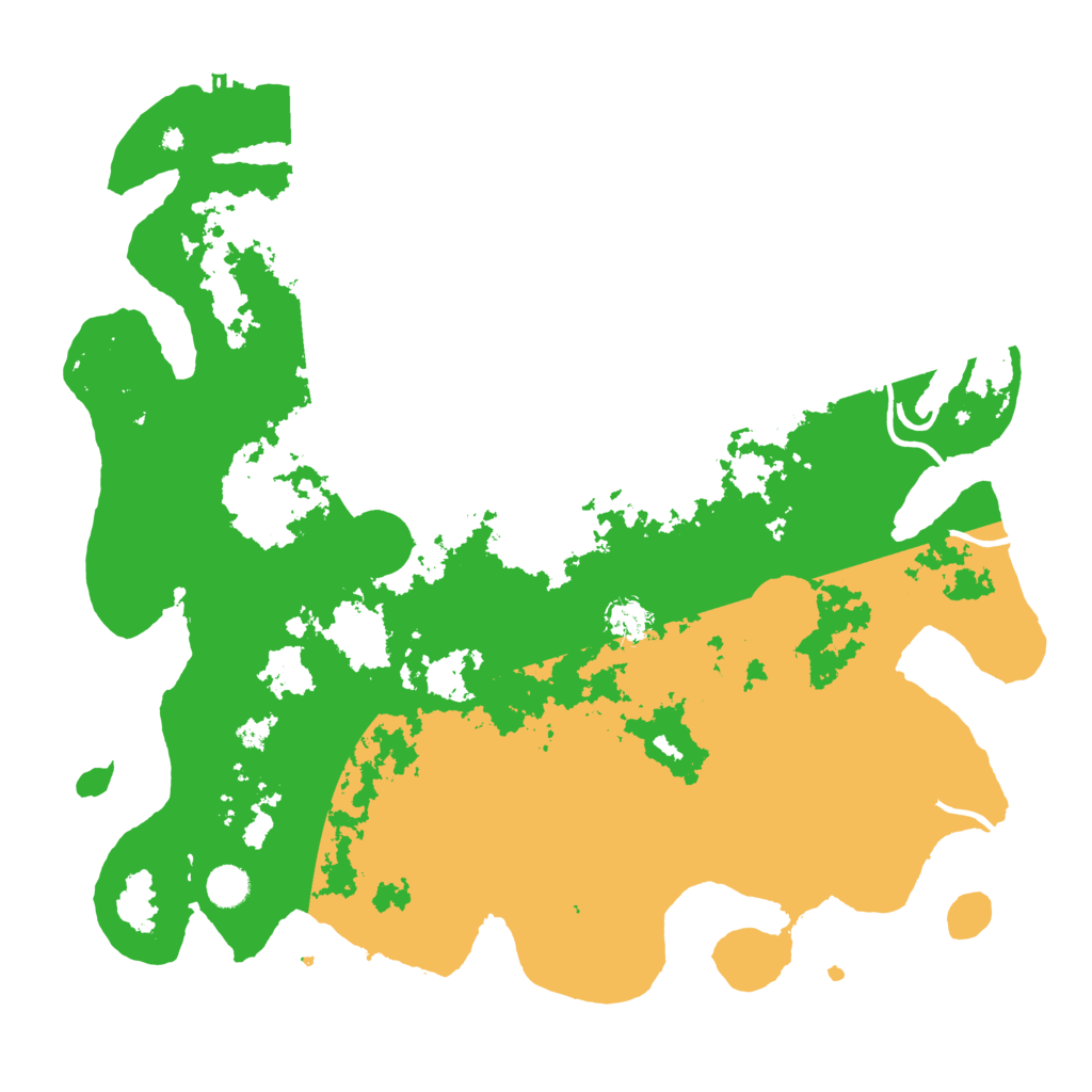 Biome Rust Map: Procedural Map, Size: 4500, Seed: 30361649