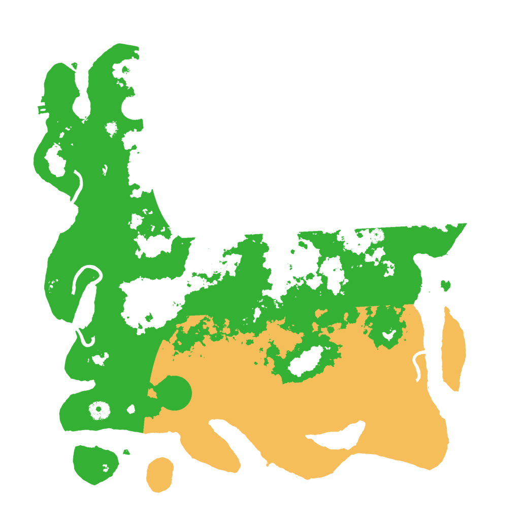 Biome Rust Map: Procedural Map, Size: 3950, Seed: 1022277915